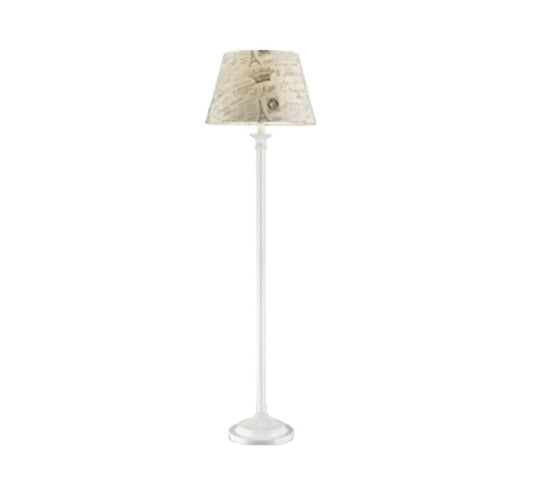 150cm Floor Lamp French Provincial White