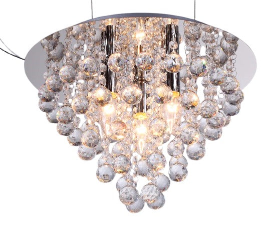 K9 Crystal Ceiling Lamp Chandelier 38cm