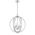 TFS PENDANT 4 x 25wE14 D:470 H:590 C:2M CHROME