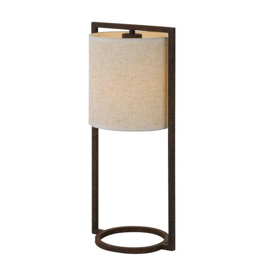 TFS TABLE LAMP 25wE27max D:230 H:505 RUSTY / SAND