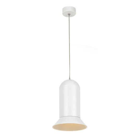 TFS LED PENDANT 20wCOB DIM D:160 H:230 cab2 1600Lm WHITE/WHITE 3000k