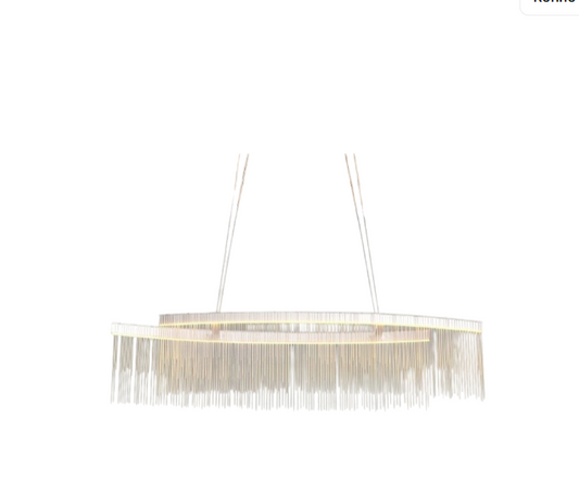 LED Pendant Dimmable Linear Chandeliers - 90cm