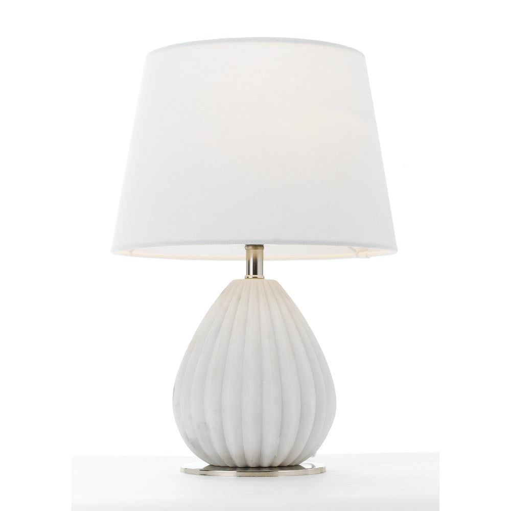 TFS TABLE LAMP 40wE27max D:260 H:400 NK WHITE WHITE