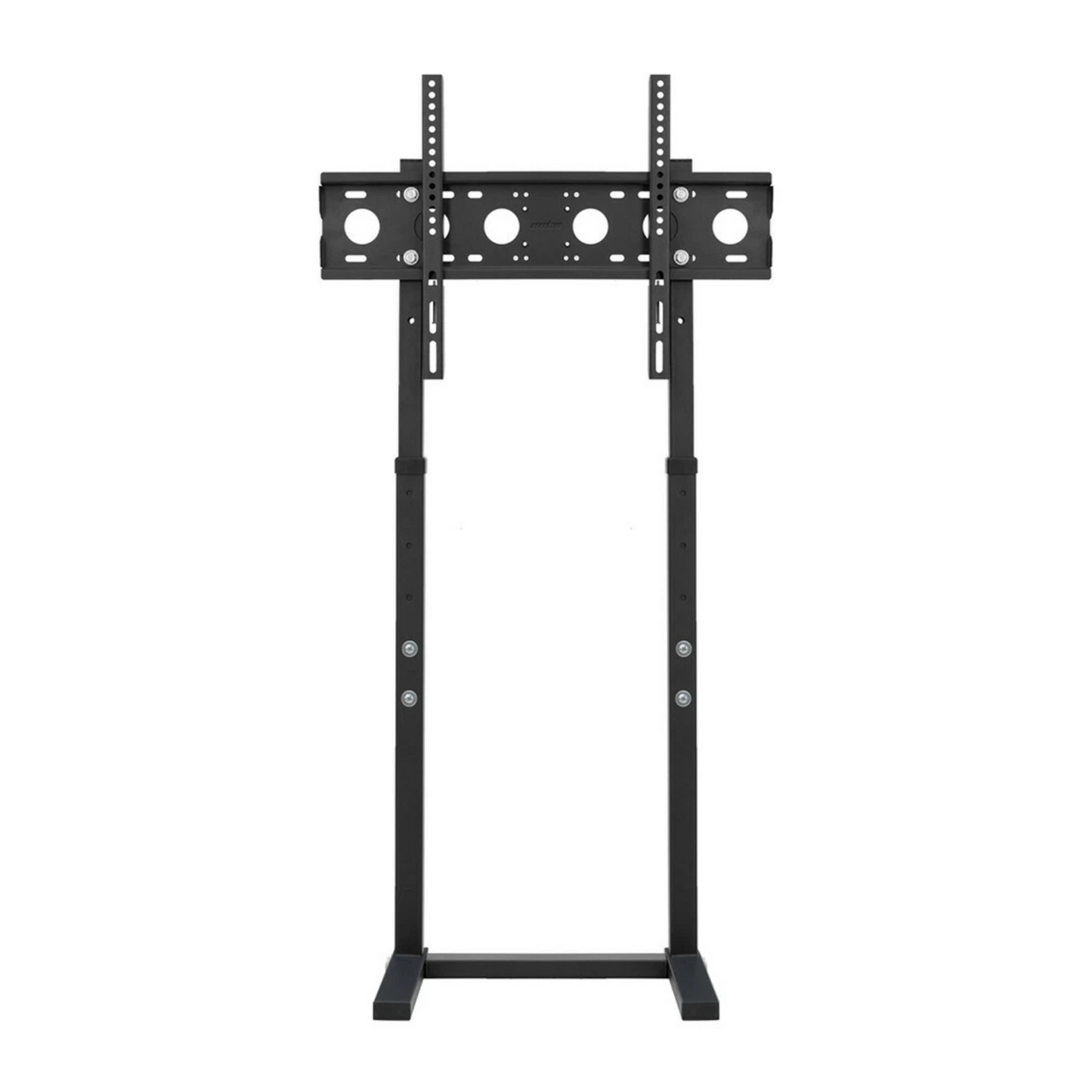Black Adjustable Free Standing TV Stand with Cable Management for 32-65 Inch Screens