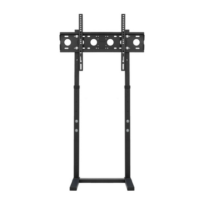Black Adjustable Free Standing TV Stand with Cable Management for 32-65 Inch Screens