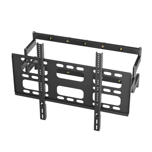 Black 40-85 Inch Heavy-Duty Swivel TV Wall Mount With Articulating Arm Support