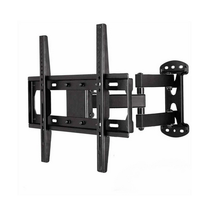 Full Motion TV Wall Mount with Swivel Tilt Extension for 23–55" Flat Screens Corner Fit Capability