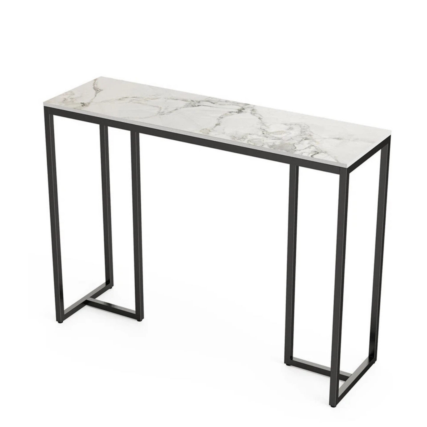 exquisite-water-ripple-marble-console-table-bar-table-w-thicken-stable-metal-leg
