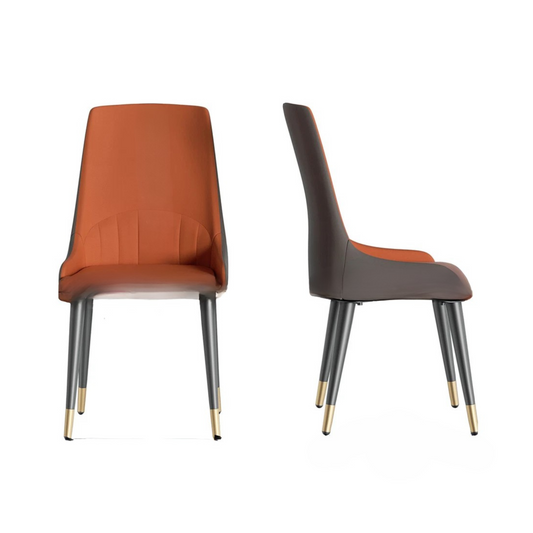 Buy 2x Anti-Scratch Leather Kitchen Chairs Online