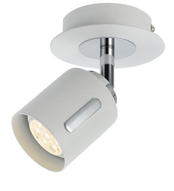 TFS LED 1 SPOT 6wCOB GU10 D:100 WHITE / CH -3000k
