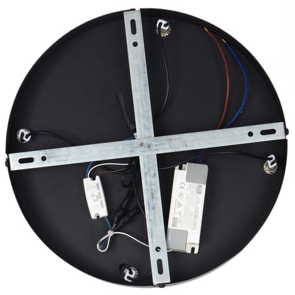 TFS 5LT PENDANT 40w 3CCT 3000k-5000k D:440 H:70 2750Lm NON-DIM cab.3M BLACK SANDY