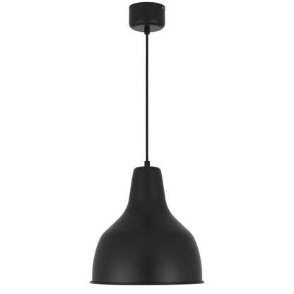 TFS 30 PENDANT 25wE27max D:300 H:330 TEX:2M BLACK RAL7021