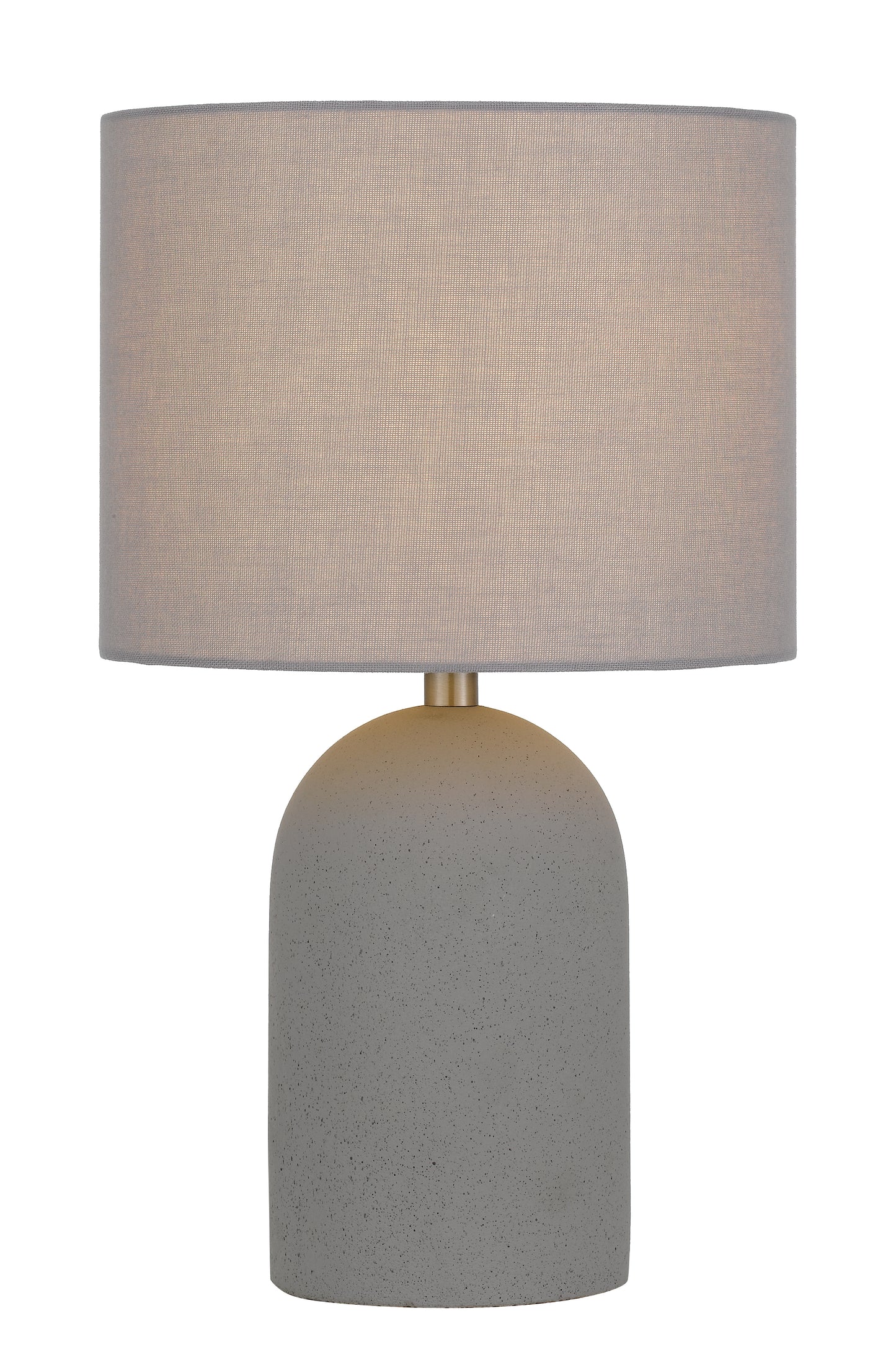 TFS SMALL TABLE LAMP 25wE27max D:240 H:400 line sw CONCRETE / SOFT GREY LINEN
