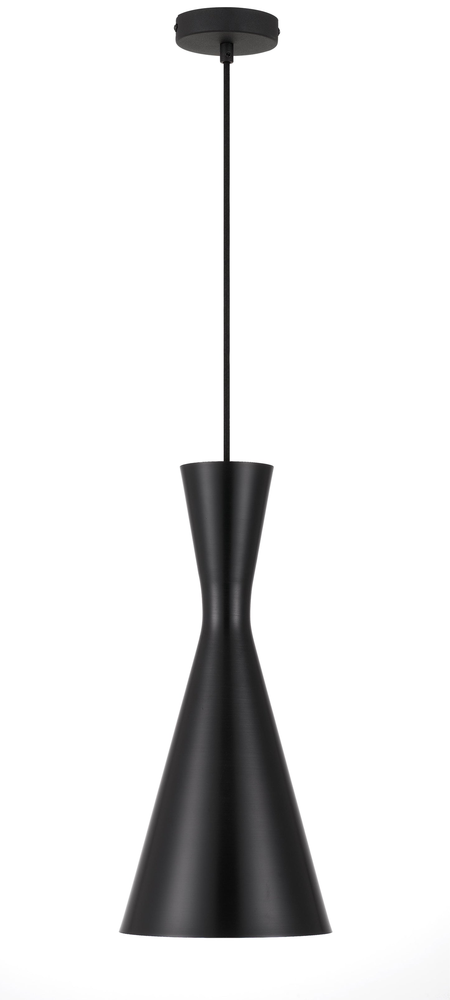 TFS 20 PENDANT 25wE27max D200 H440 + 2 TEX BLACK BRUSHED (BLACK)