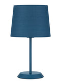 TFS TABLE LAMP 25wE27max H:400 D:225 BLUE/BLUE Inline Switch