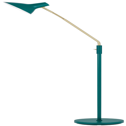 TFS FLOOR LAMP 25wE27max H:1580 D:230 GREEN/ BRASS MATT/GREEN ROCKET SWITCH