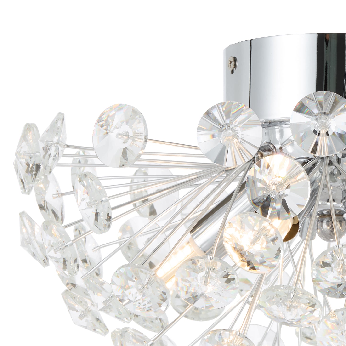 TFS 4LT CTC 4x6wG9max D:300 H:190 CRYSTAL H:110 CHROME / CLEAR