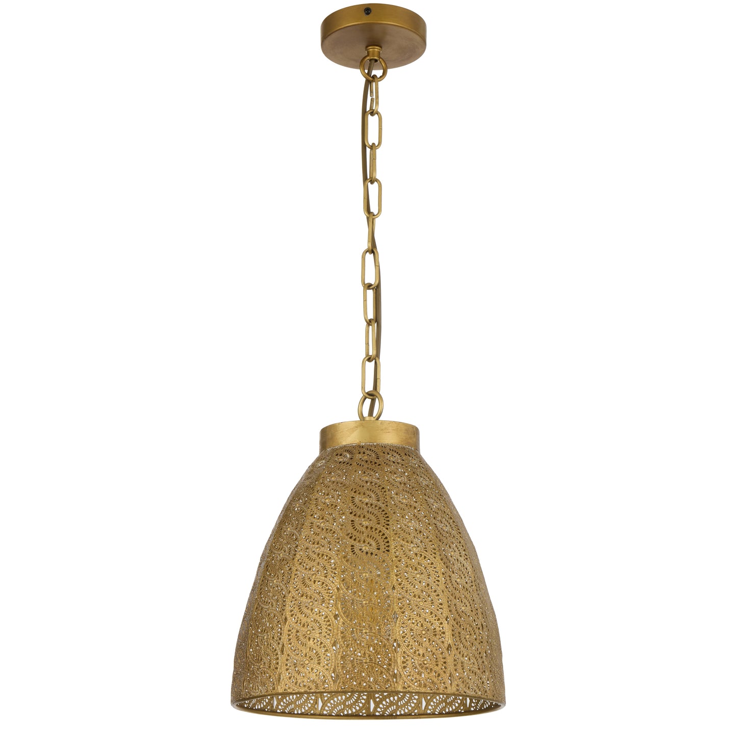 TFS PENDANT 25wE27max D280 H325 chain 2m cab. brown ANTIQUE BRASS