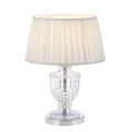 TFS TABLE LAMP 25wE27max D:240 H:475 CHROME / IVORY
