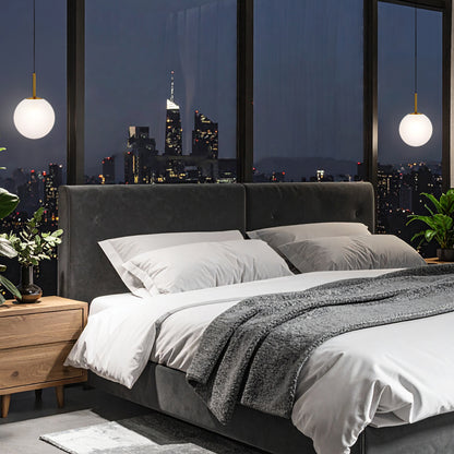 TFS 8 PENDANT 25w E27 D:200 CAB:2m ANTI GOLD / ALABASTRO