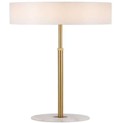 Vitashade TFS FLOOR LAMP 25wE27max H:1600max D:400 foot switch WHITE MARBLE/ANT GOLD/IVORY