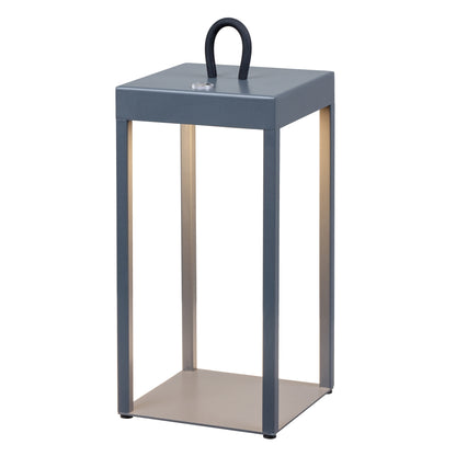 Altoform TFS RECHARGEABLE TL 3wLED L:130 W:130 H:300 IP54 USB1M 2X2000mah 3000K GREY