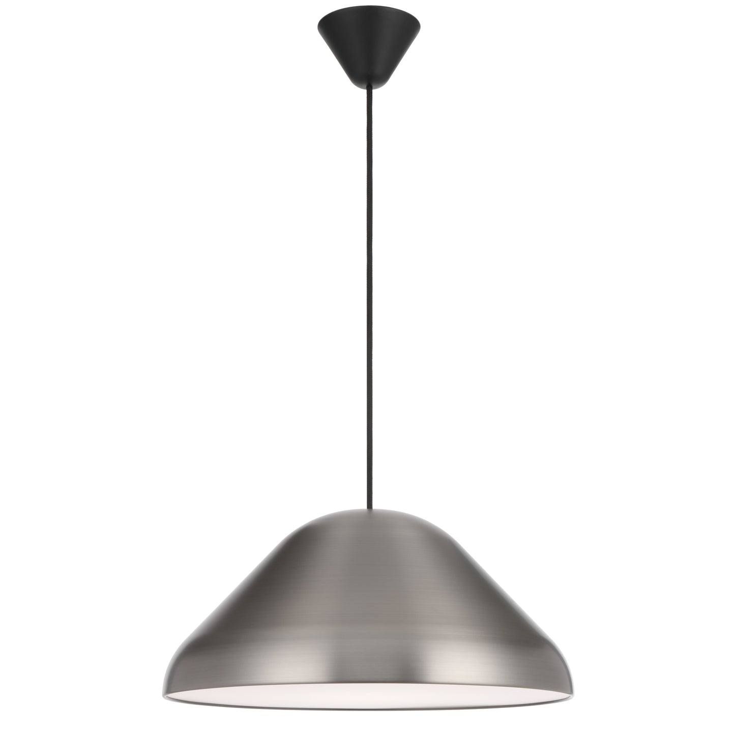 TFS 44CM PENDANT 25wE27max D440 H195 CAB 2M NICKEL SATIN