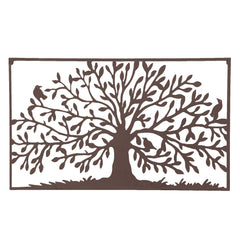 Rusty Tree of Life Metal Wall Décor
