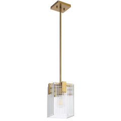 Teraform TFS 1 LT PENDANT 25wE27max L180 W180 H250 rod (2*600+ 1*300) ANT GOLD / CLEAR GLASS