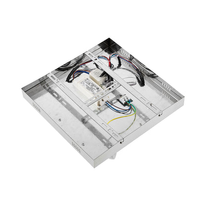 TFS CTC 16wLED 4000K L350 W350 H220 DIM+RGB BY RMTE 720LM CHROME/CRYSTAL