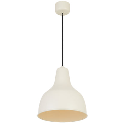 TFS 30 PENDANT 25wE27max D:300 H:330 TEX:2M BEIGE SATIN RAL1013