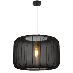 TFS 50 PENDANT 25wE27max D500 H325 cab 2m BLACK