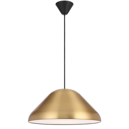 TFS 44CM PENDANT 25wE27max D440 H195 CAB 2M BRASS SATIN