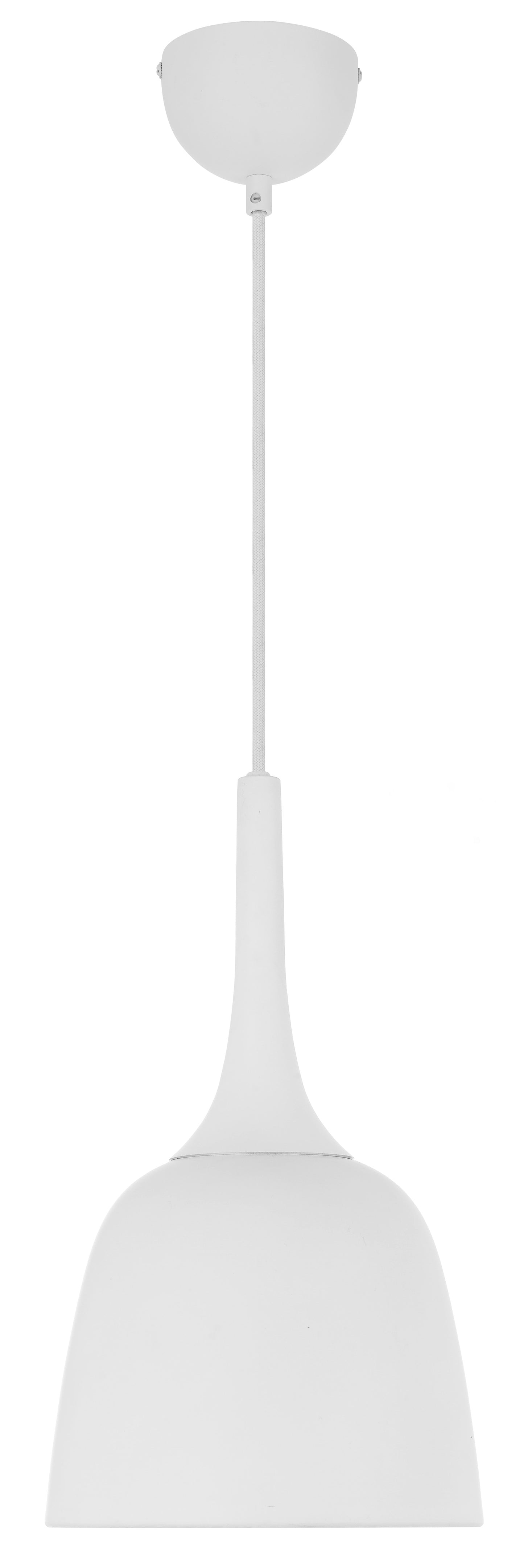 TFS 20 PENDANT 25wE27max D200 H360 + 1.5 TEX WHITE BRUSHED (WHITE)