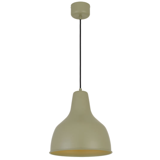TFS 30 PENDANT 25wE27max D:300 H:330 TEX:2M GREEN SATIN