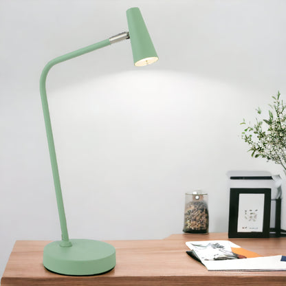 TFS TABLE LAMP 3wLED 3000K 3 STEP TOUCH SWITCH DIM 368Lm 140x310x490 GREEN