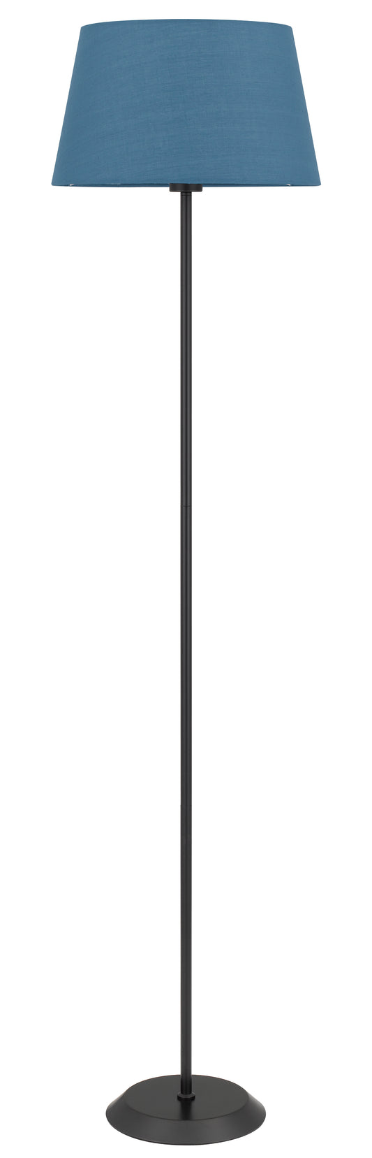 TFS FLOOR LAMP 25wE27max H:1480 D:360 BLACK/BLUE Foot Switch