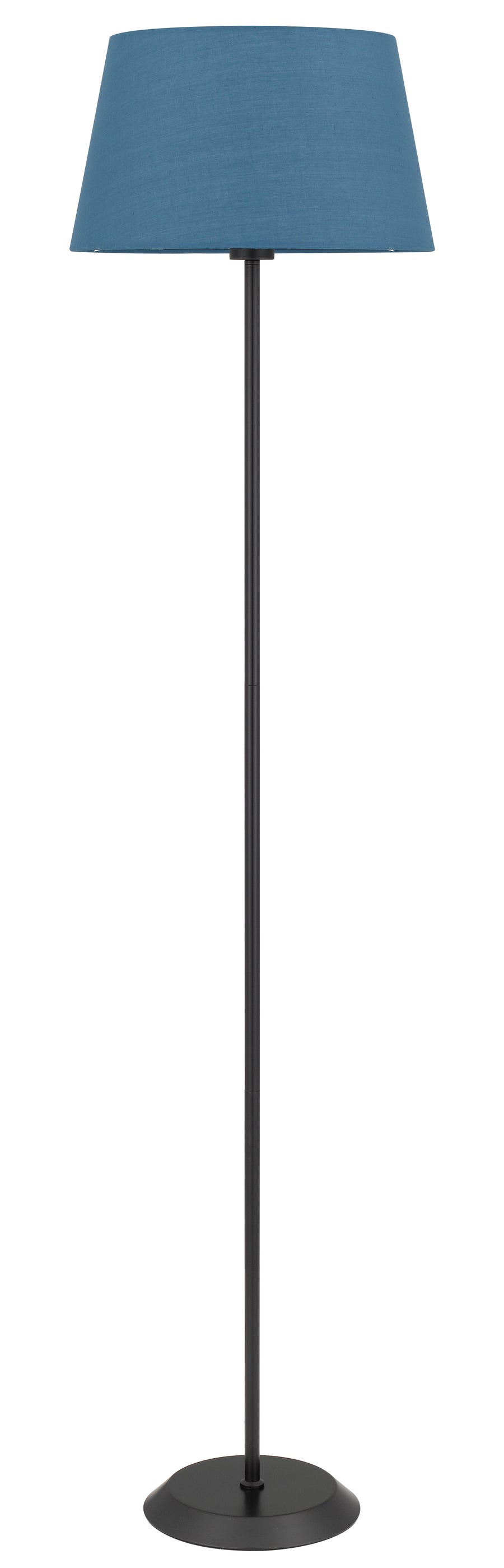 TFS FLOOR LAMP 25wE27max H:1480 D:360 BLACK/BLUE Foot Switch