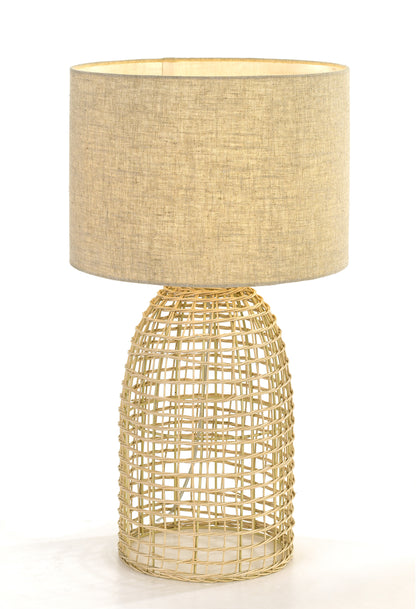 TFS 32 TABLE LAMP 25wE27max D 355 H 585 SAND