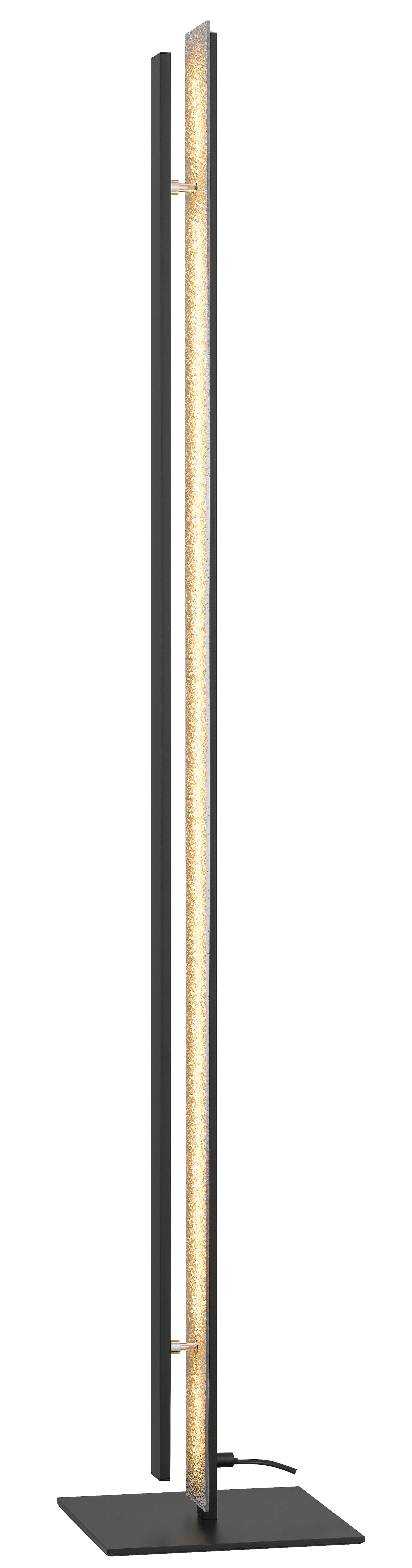 TFS FLOOR LAMP 30W LED DIM H:1320 D:230 SILVER ACRYLIC 3000K 2400Lm
