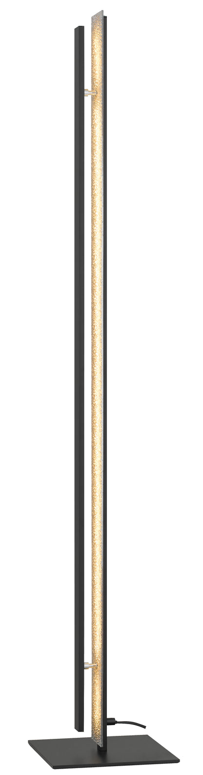TFS FLOOR LAMP 30W LED DIM H:1320 D:230 SILVER ACRYLIC 3000K 2400Lm