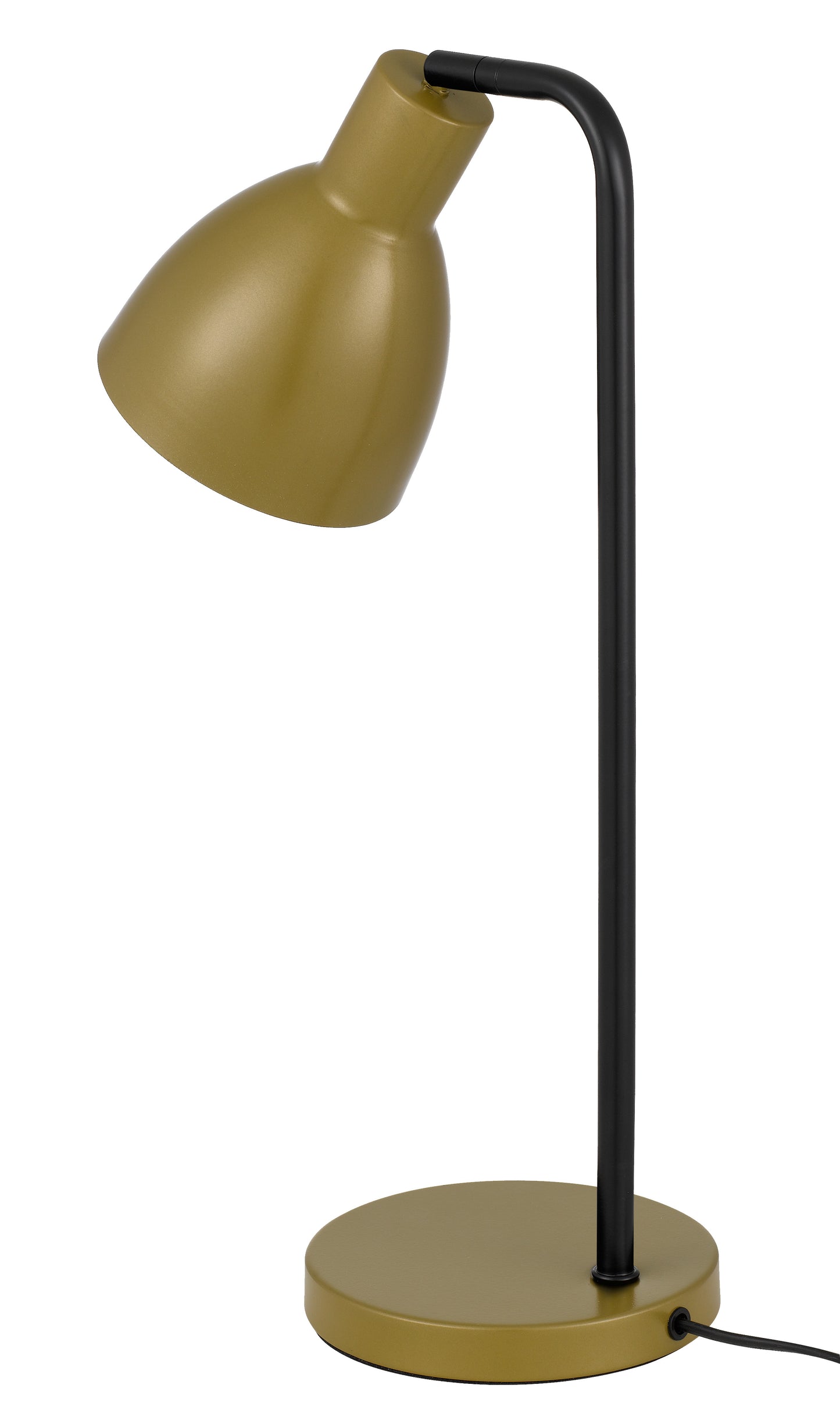 TFS TABLE LAMP 25wE27max H:450 D:150 GOLD/GOLD Cab:1.5m