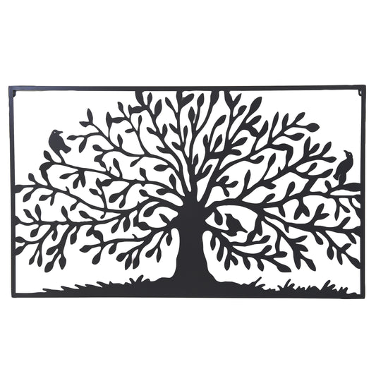 Black Tree of Life Metal Wall Décor