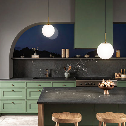 TFS 10 PENDANT 25w E27 D:250 CAB:2m ANTI GOLD / ALABASTRO