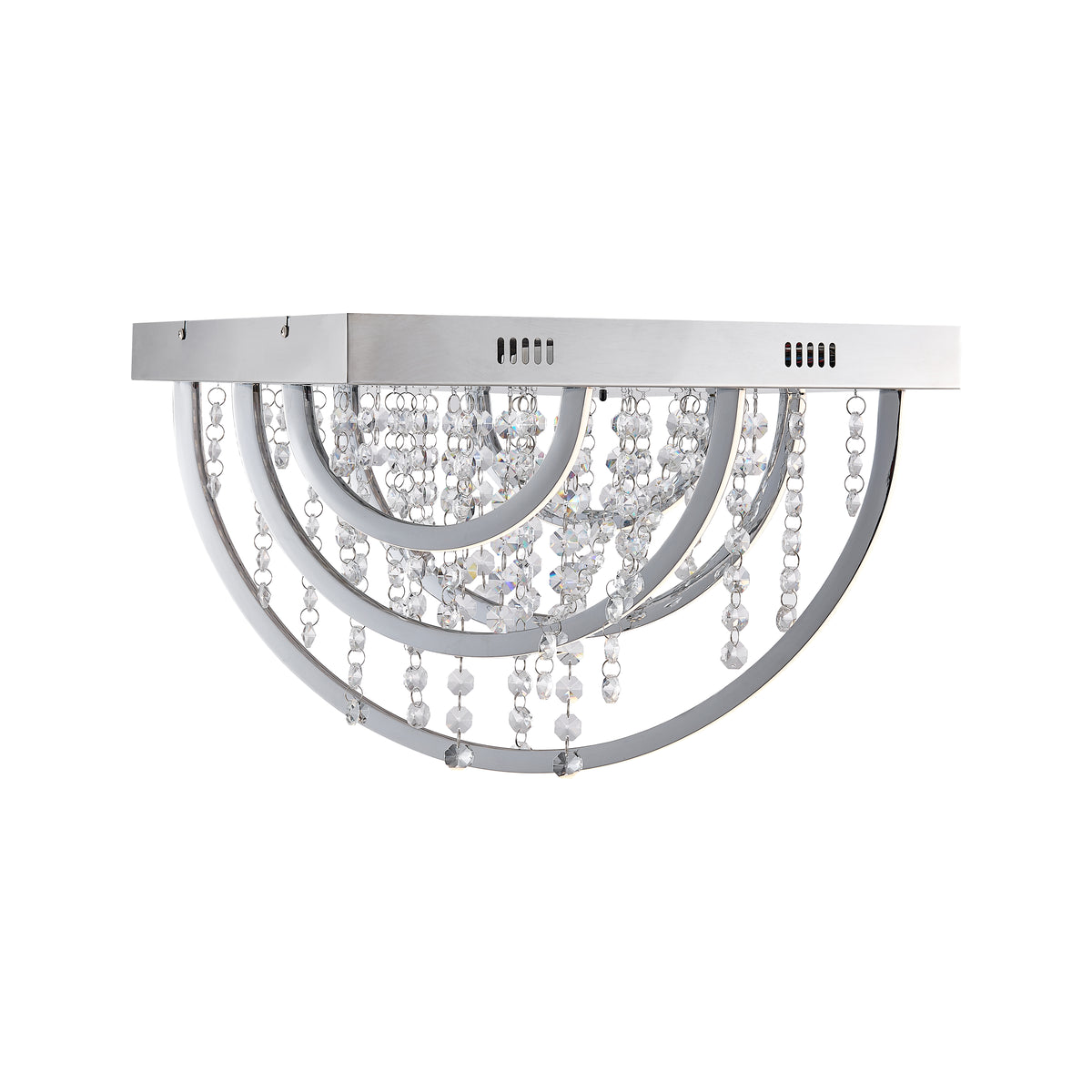 TFS CTC 25wLED 4000K L420 W420 H310 DIM+RGB BY RMTE 2500LM CHROME/CRYSTAL