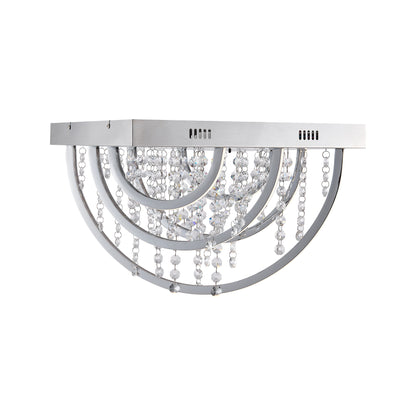 TFS CTC 25wLED 4000K L420 W420 H310 DIM+RGB BY RMTE 2500LM CHROME/CRYSTAL