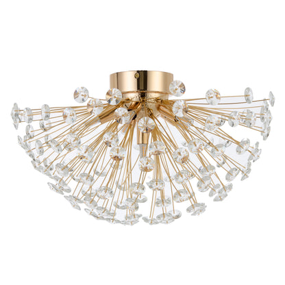 TFS 6LT CTC 6x6wG9max D:500 H:190 CRYSTAL H:200 GOLD / CLEAR