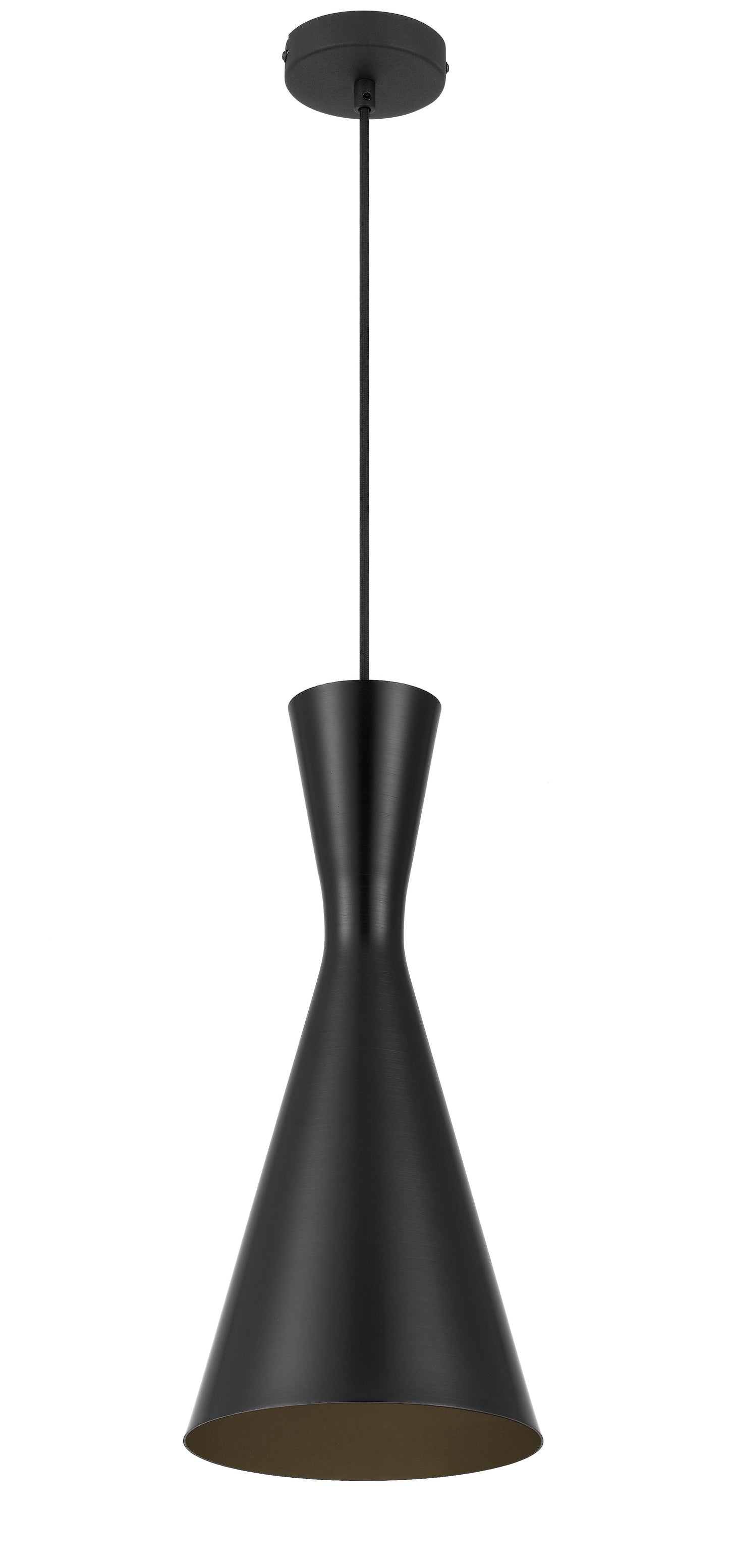 TFS 20 PENDANT 25wE27max D200 H440 + 2 TEX BLACK BRUSHED (BLACK)