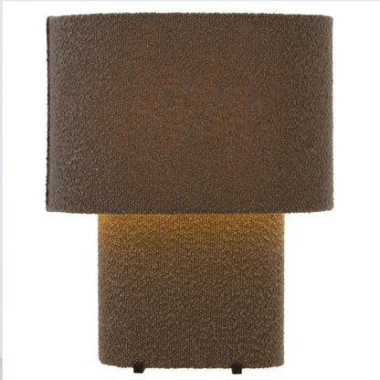 Braga TFS TABLE LAMP 25wE27max L350 W250 H425 INLINE SWT COFFEE / COFFEE