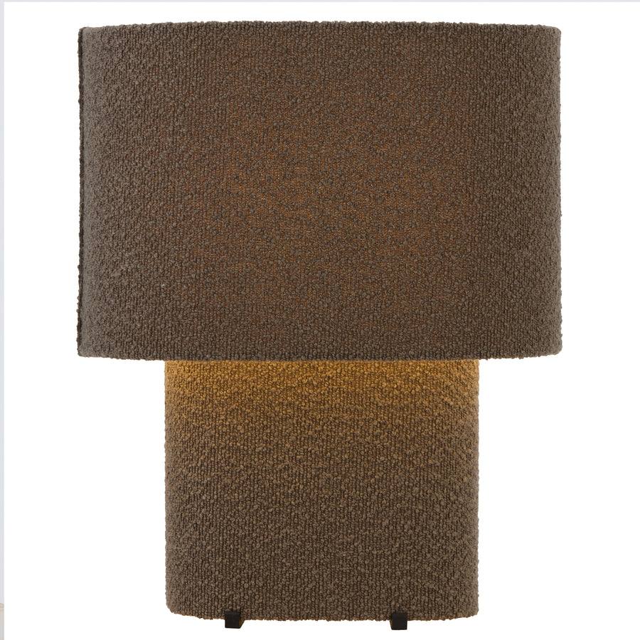 Braga TFS TABLE LAMP 25wE27max L350 W250 H425 INLINE SWT COFFEE / COFFEE